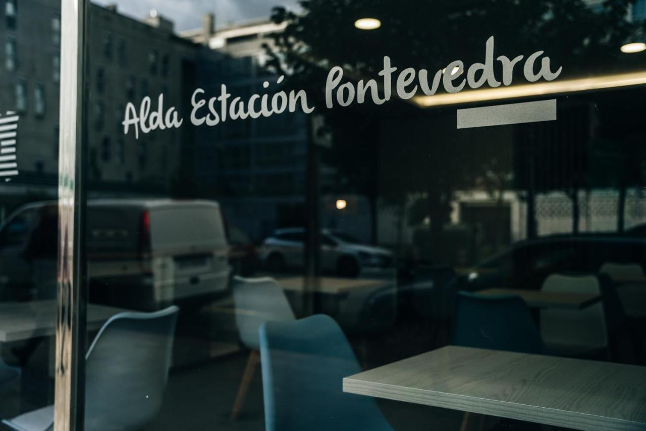 Hotel Alda Estacion Comarca de Pontevedra Buitenkant foto